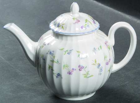 Forget Me Not Blue Mini Teapot & Lid