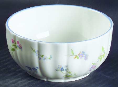 Forget Me Not Blue Mini Open Sugar Bowl