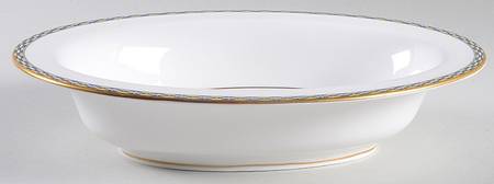 Francesca 10" Oval Vegetable Bowl