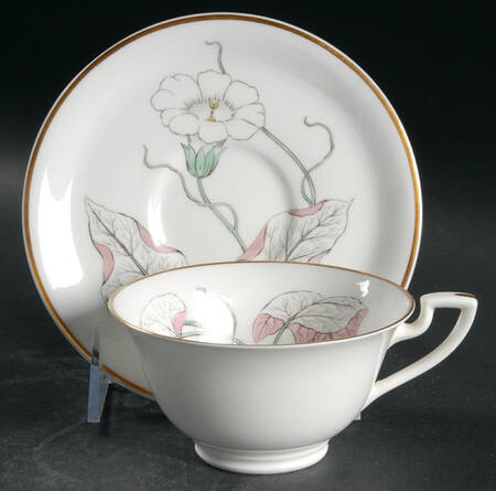 Gloriana Footed Cup & Saucer Set