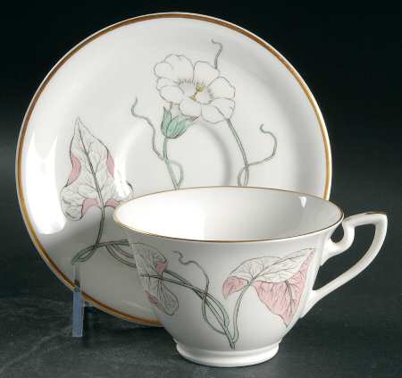 Gloriana Footed Cup & Saucer Set