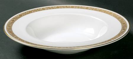 Golden Anniversary Rim Soup Bowl
