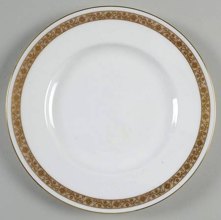 Golden Anniversary Salad Plate