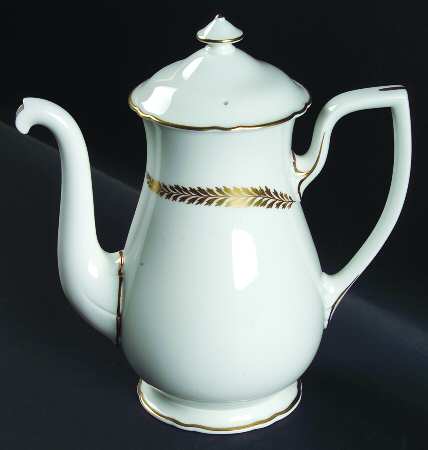 Golden Bracken Mini Coffee Pot & Lid