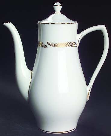 Golden Bracken Coffee Pot & Lid