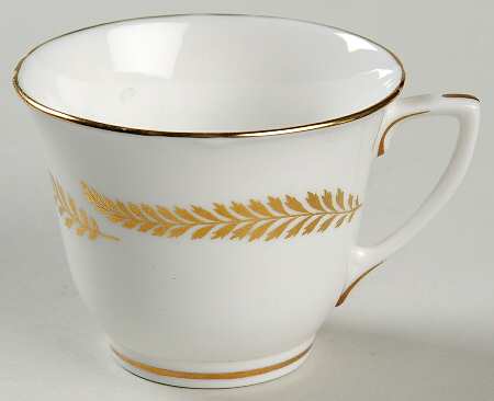 Golden Bracken Footed Demitasse Cup