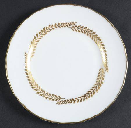 Golden Bracken Bread & Butter Plate