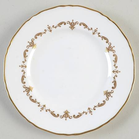 Gold Chantilly Bread & Butter Plate
