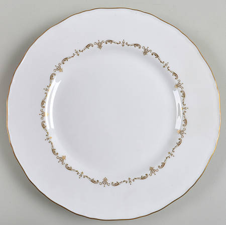 Gold Chantilly Dinner Plate