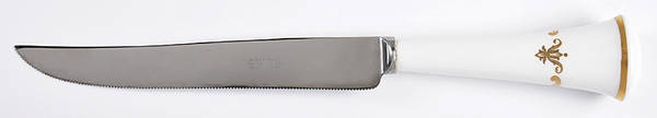Gold Chantilly Cake Knife/Server with Stainless Blade