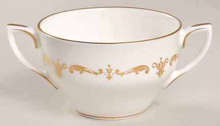 Gold Chantilly Mini Sugar Bowl No Lid