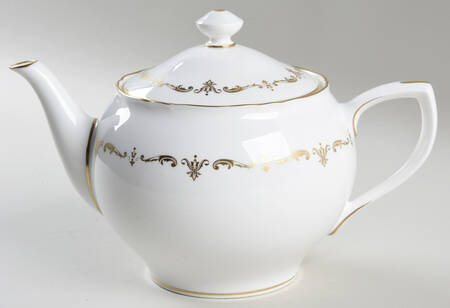 Gold Chantilly Teapot & Lid by Royal Worcester