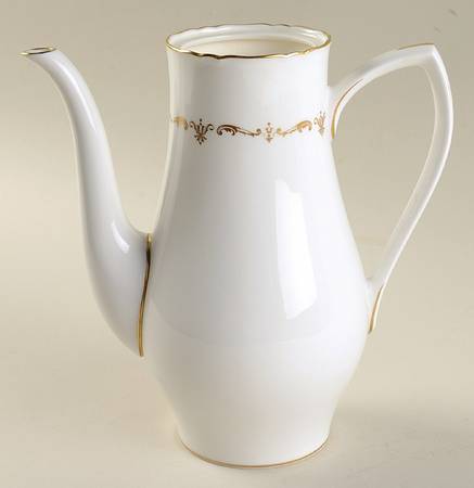 Gold Chantilly Coffee Pot No Lid