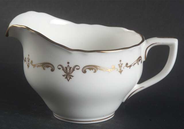 Gold Chantilly Mini Creamer by Royal Worcester