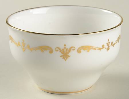 Gold Chantilly Mini Open Sugar Bowl