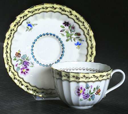 Granby Flat Cup & Saucer Set