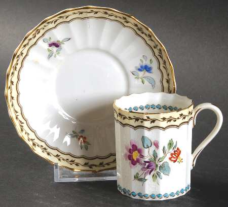 Granby Flat Demitasse Cup & Saucer Set