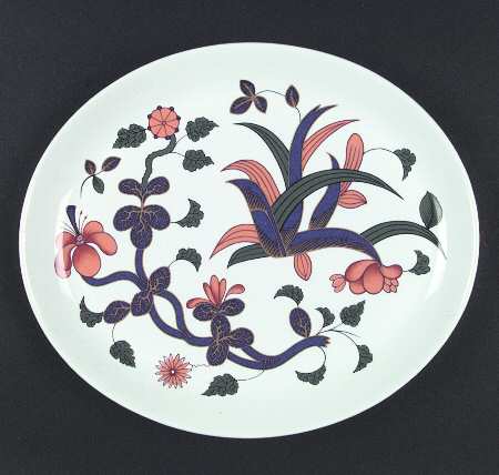 Grainger Imari 13" Oval Serving Platter