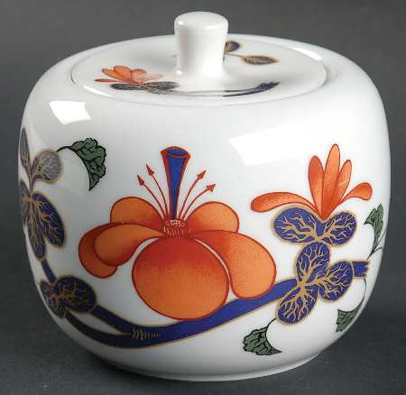Grainger Imari Sugar Bowl & Lid