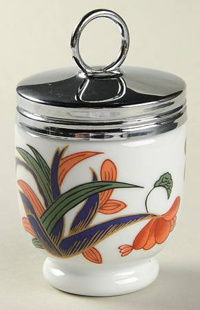 Grainger Imari Egg Coddler & Lid