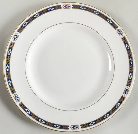 Grosvenor Blue Luncheon Plate