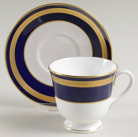 Hampton Footed Cup & Saucer Set
