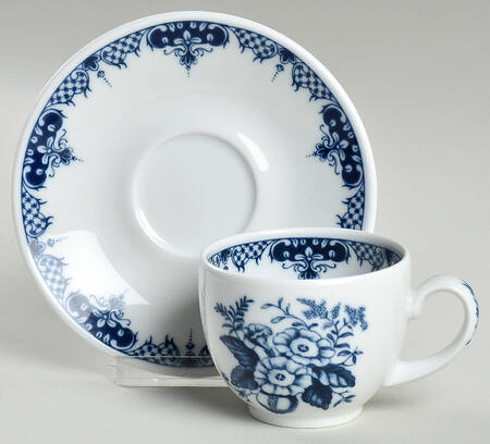 Hanbury Flat Demitasse Cup & Saucer Set