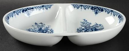 Hanbury 11" Oval Divided Vegetable Bowl