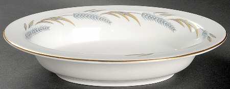 Harvest Ring 10" Oval Vegetable Bowl
