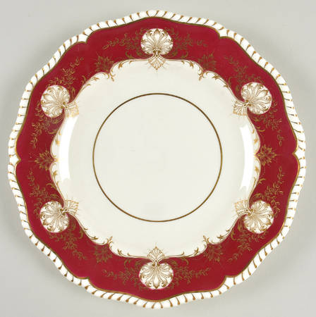 Hatfield Red Luncheon Plate