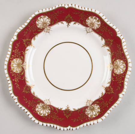 Hatfield Red Salad Plate