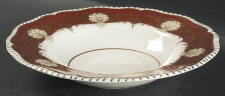 Hatfield Red Large Rim Soup Bowl
