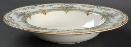 Hollywood (Light Cream, Smooth) Rim Soup Bowl