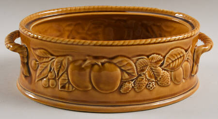 Honey Orchard 2 Quart Oval Covered Casserole No Lid