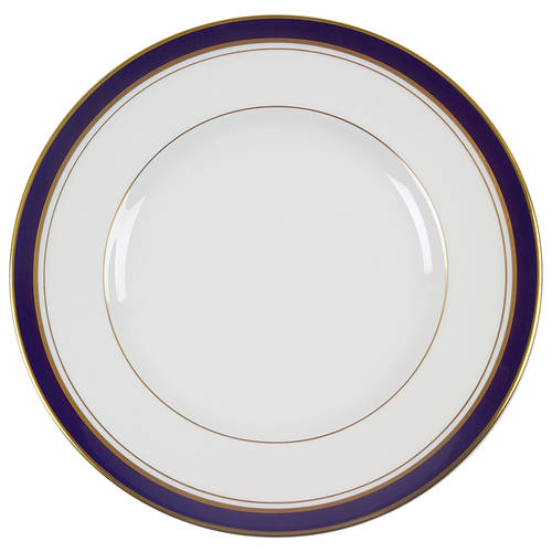 Howard-Cobalt Blue (Gold Trim) Salad Plate by Royal Worcester