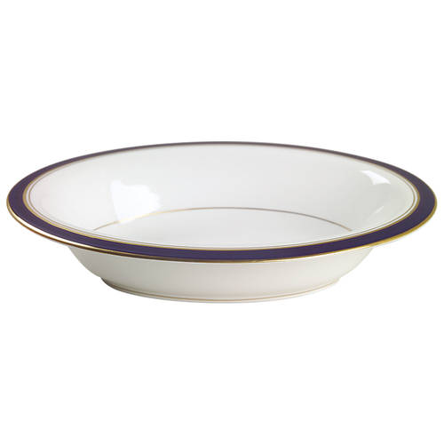Howard-Cobalt Blue (Gold Trim) 10" Oval Vegetable Bowl