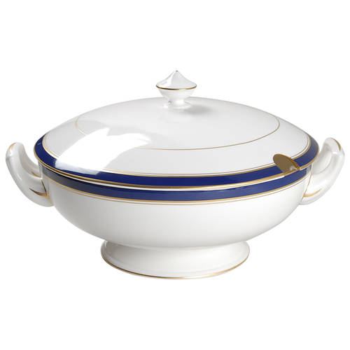 Howard-Cobalt Blue (Gold Trim) Tureen & Lid