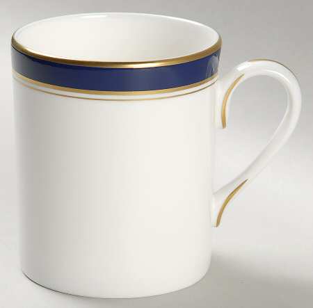 Howard-Cobalt Blue (Gold Trim) Mug
