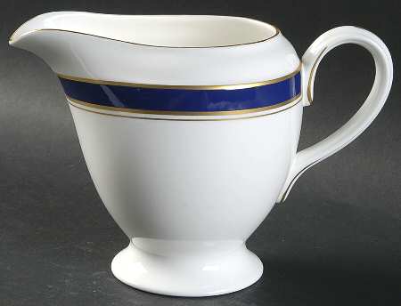 Howard-Cobalt Blue (Gold Trim) Creamer