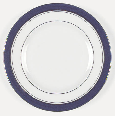 Howard Cobalt Blue (Platinum Trim) Bread & Butter Plate
