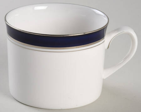 Howard Cobalt Blue (Platinum Trim) Flat Cup