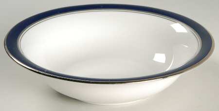 Howard Cobalt Blue (Platinum Trim) Coupe Cereal Bowl