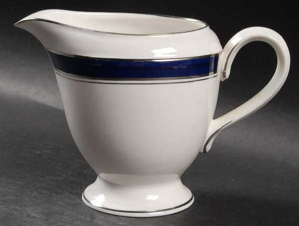 Howard Cobalt Blue (Platinum Trim) Creamer