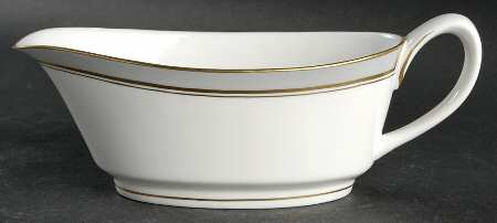 Howard Gray (Gold Trim) Gravy Boat