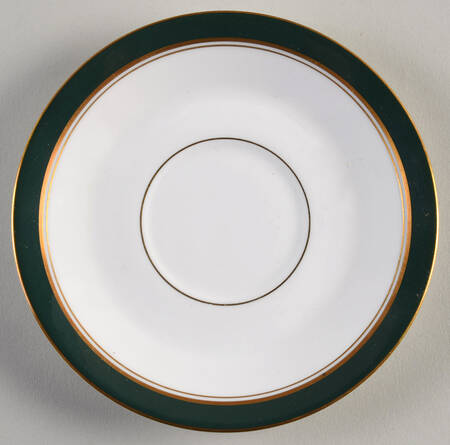 Howard Leather Green Saucer