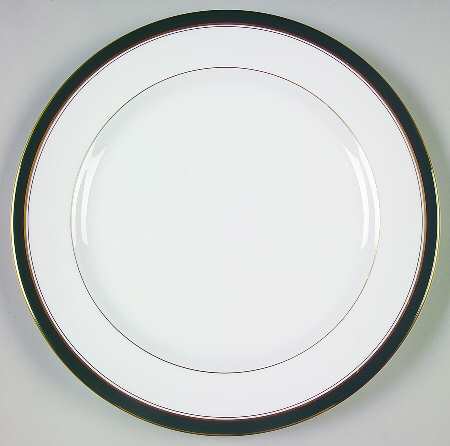 Howard Leather Green 12" Chop Plate (Round Platter)
