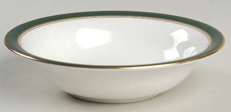 Howard Leather Green Coupe Cereal Bowl