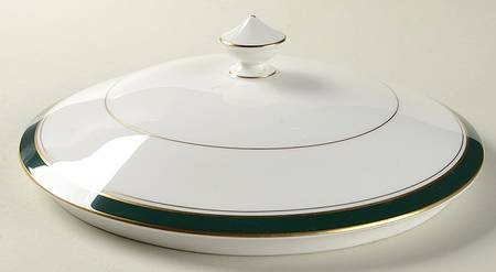 Howard Leather Green Lid for Round Vegetable