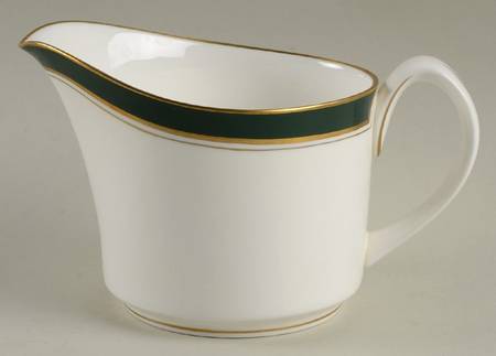 Howard Leather Green Creamer