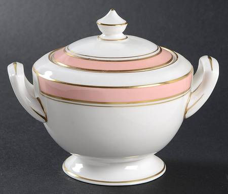 Howard Rose Sugar Bowl & Lid
